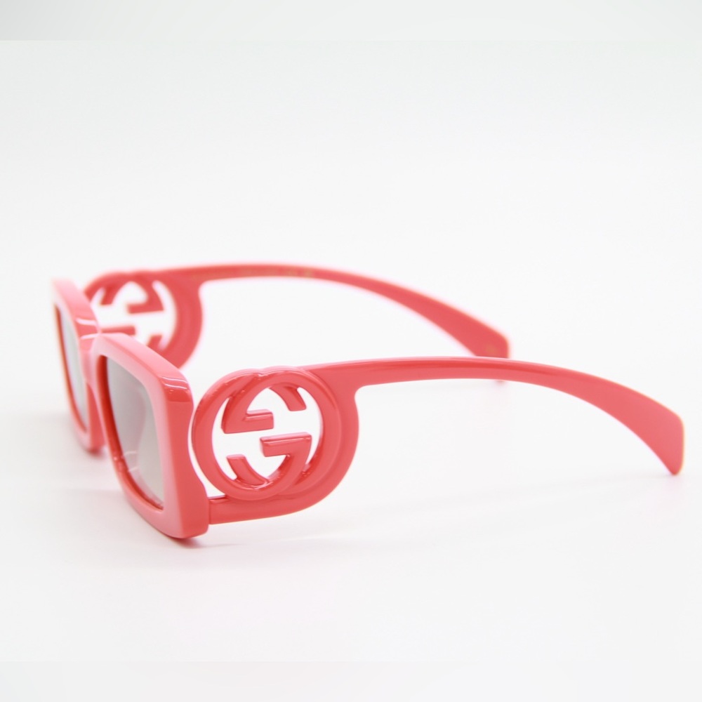 NEW GUCCI GG1325S 005 SQUARE RED WOMEN SUNGLASSES GUCCI - Picture 5 of 15